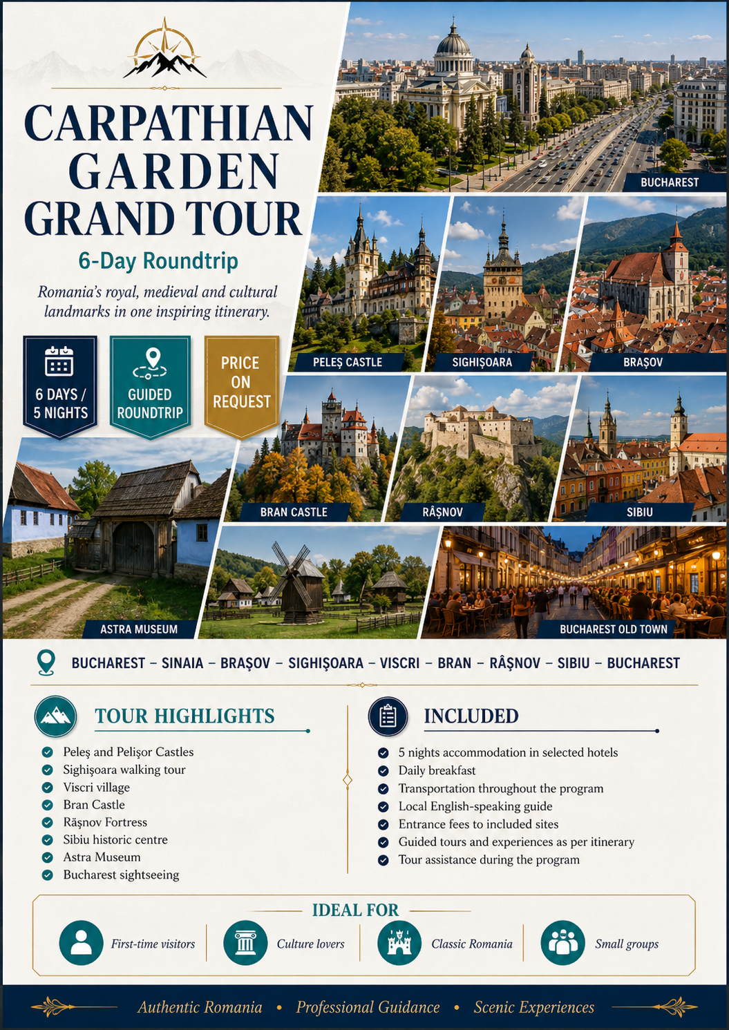 Carpathian Garden Grand Tour tour program